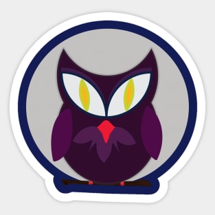 Moonlit Owl Sticker